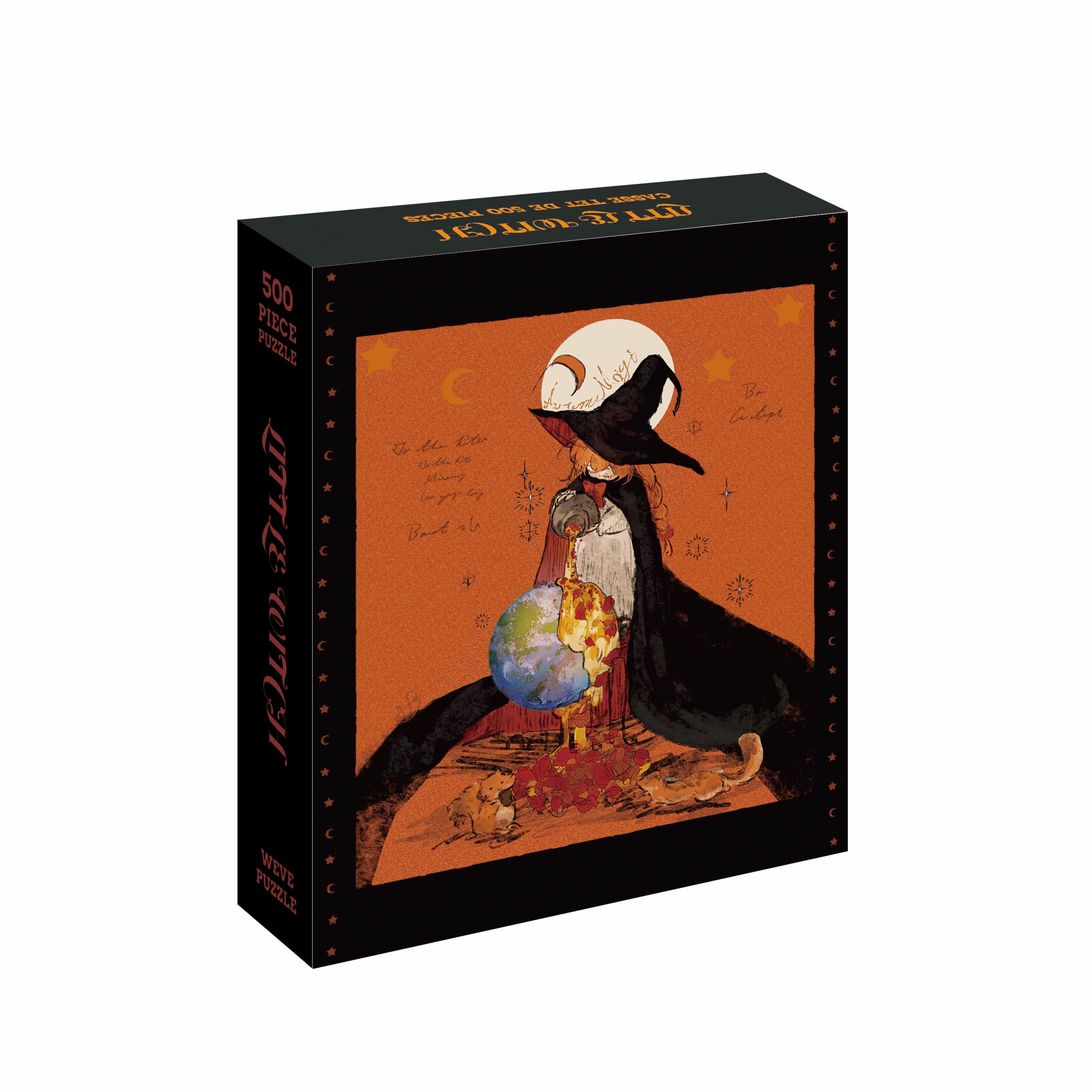 WEVE PUZZLE | Little Witch 500 Piece Jigsaw Puzzle