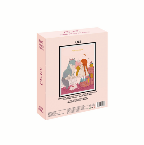Cyan - 500 Piece Puzzle
