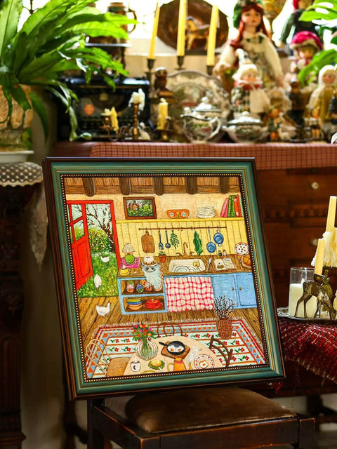Cottage Kitchen - 500 Piece Puzzle