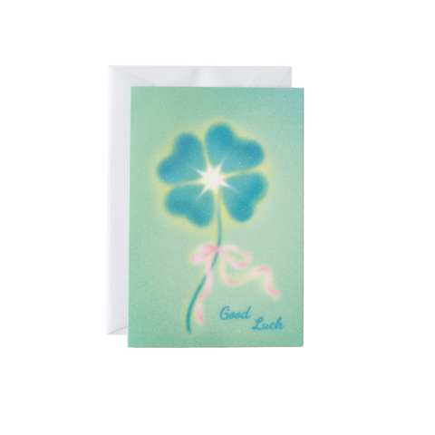 Greeting Card: Here is a Little Luck