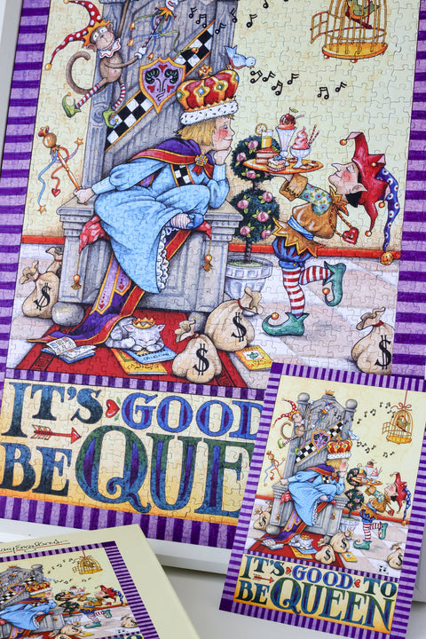 It's Good to be Queen - 1000 Piece Puzzle