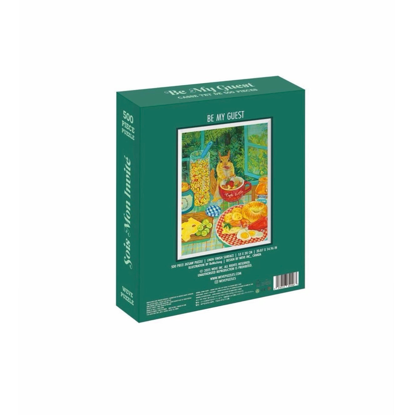 Be My Guest - 500 Piece Puzzle