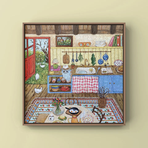 Cottage Kitchen - 500 Piece Puzzle