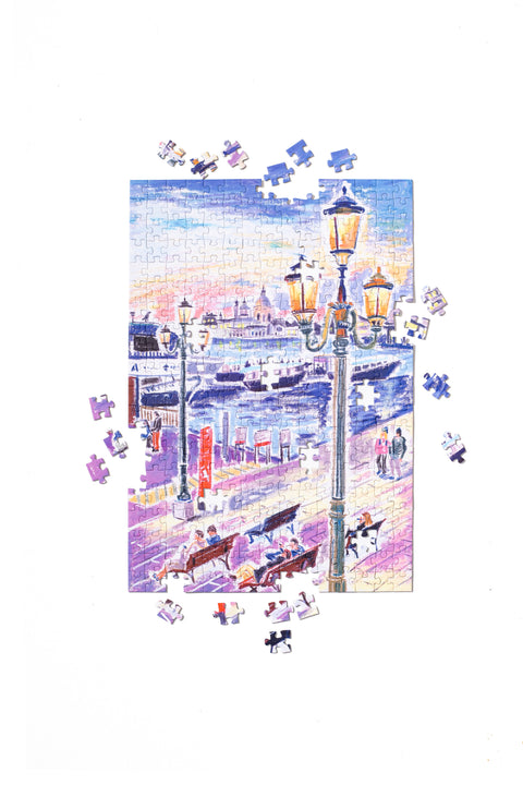 Twilight In Venice - 300 Piece Puzzle