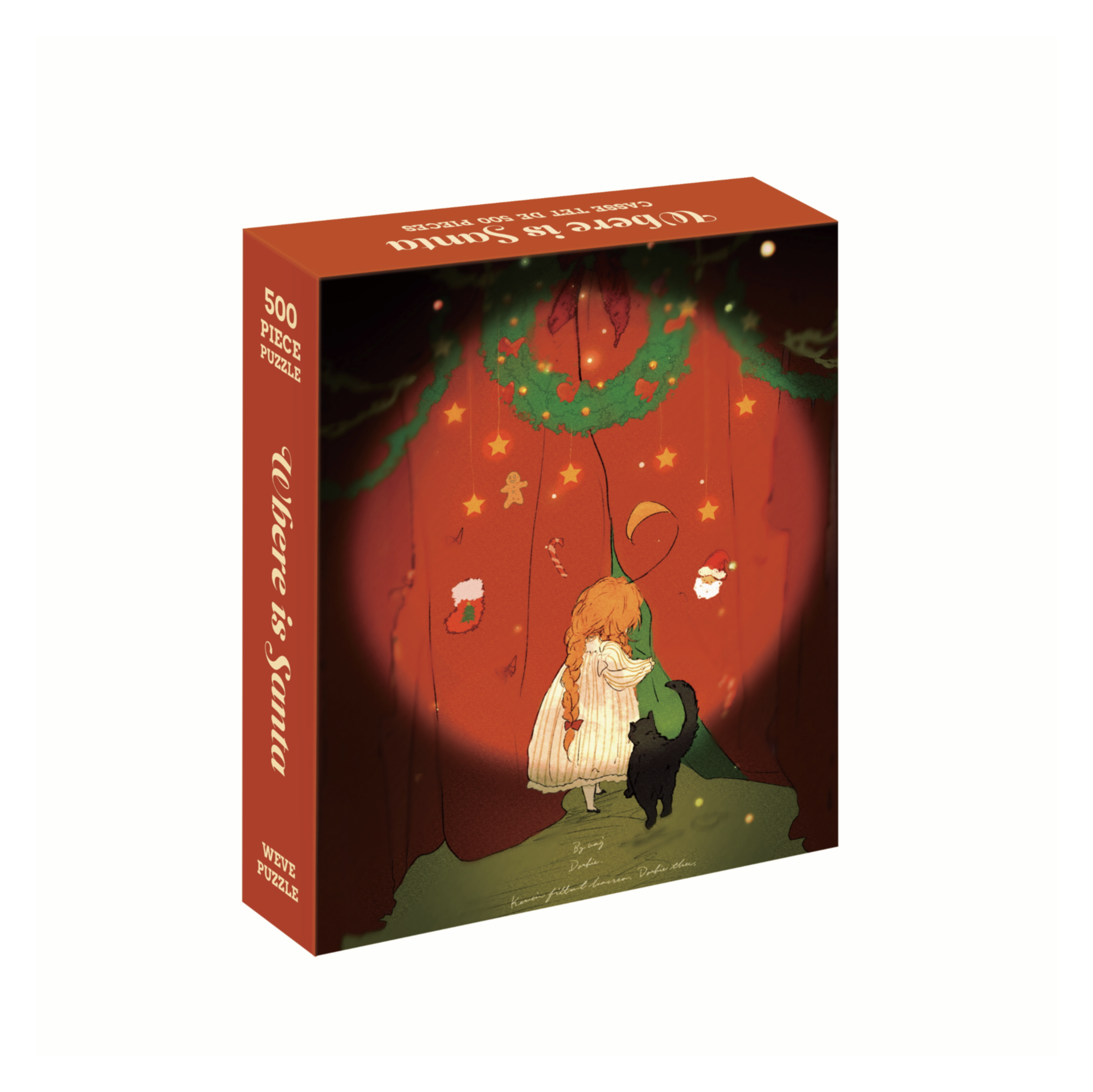 WEVE PUZZLE | Where is Santa 500 Piece Jigsaw Puzzle
