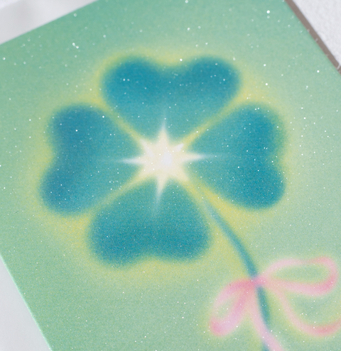 Greeting Card: Here is a Little Luck
