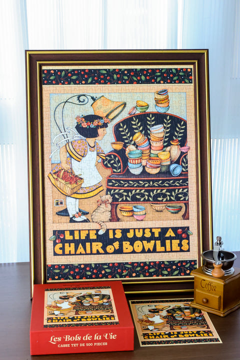 Chair of Bowlies - 500 Piece Puzzle